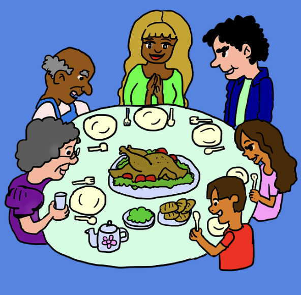 Family Dinner Chalice Circles